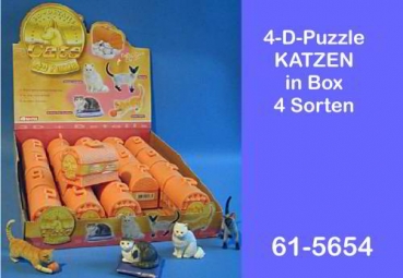4D-Puzzle KATZEN