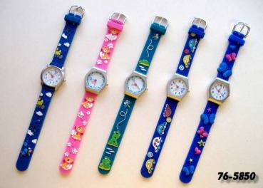 Kinder-Armbanduhr mit Motiven