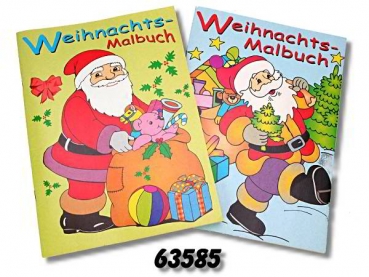 Weihnachts-Malbuch A4 48 Seiten