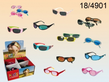 Kindersonnenbrille UV400 sortiert, für Kinder von 3 bis 6 Jahre