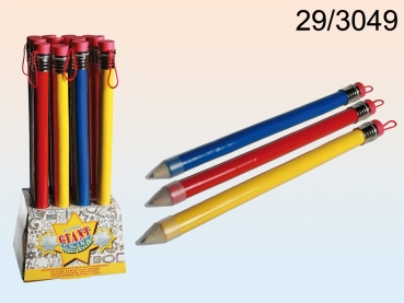 Jumbo-Bleistift mit Radiergummi