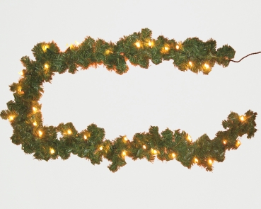 Weihnachtsgirlande mit 35 Lichtern 270 cm