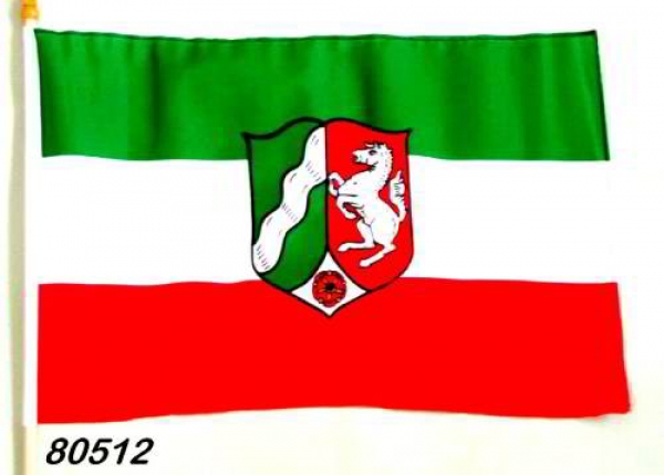Stockflagge NORDRHEIN-WESTFALEN