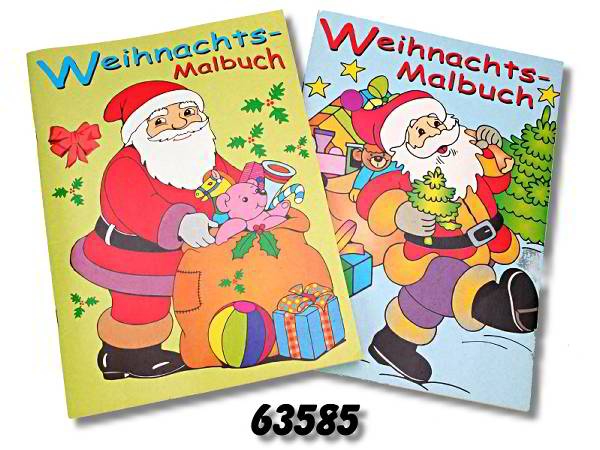 Weihnachts-Malbuch A4 48 Seiten