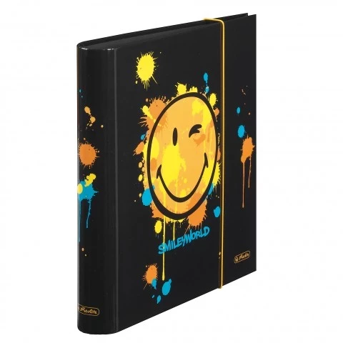 Ordner mit Gummizug SMILEY