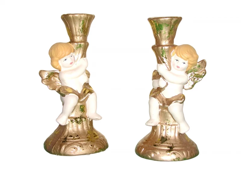 Kerzenhalter ENGEL 14,5cm