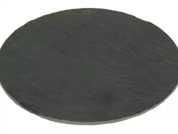 Natur-Schiefer Platte rund 20cm