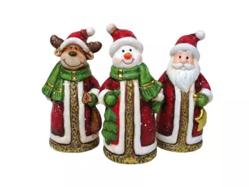 Lustige Weihnachtsfiguren 11,5cm