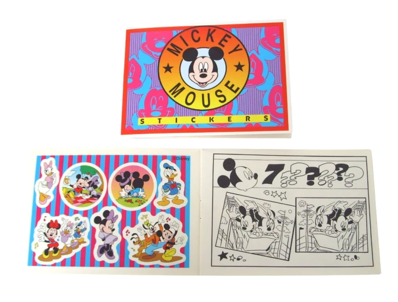 Stickers- und Malbüchlein MICKEY MOUSE