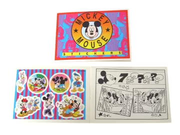 Stickers- und Malbüchlein MICKEY MOUSE