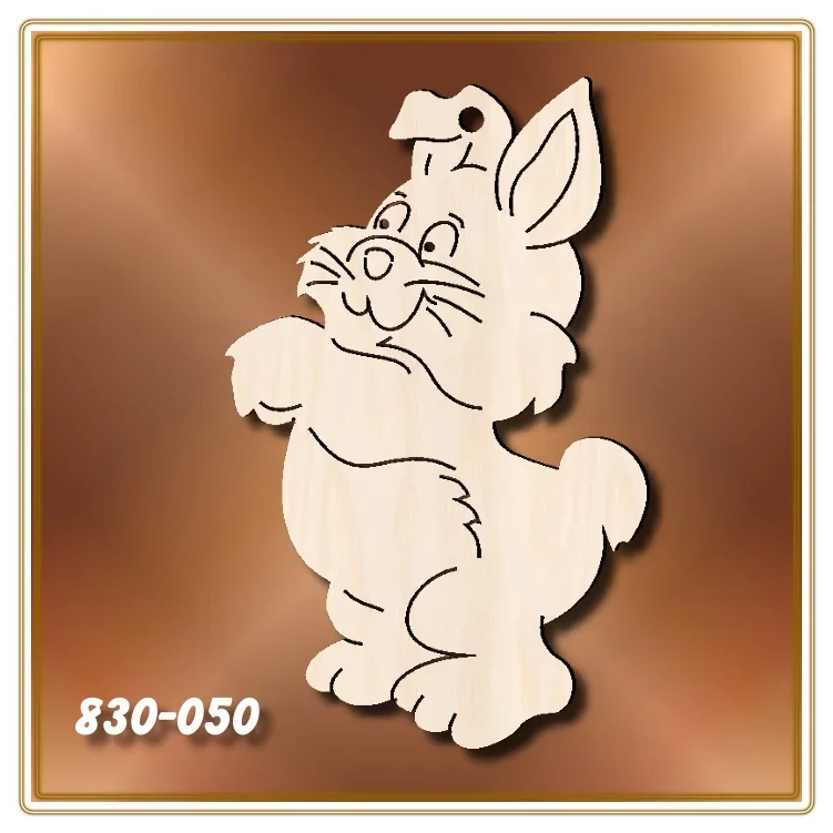 Klöppeleinhänger Minifigur Hase