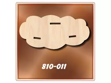 Bodenplatte für Klöppelfigur-Aufsteller