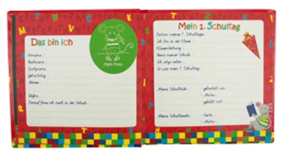 Freundebuch 1. Schuljahr COOL SCHOOL