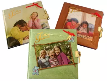 Tagebuch mit verschiedenen Kindermotiven