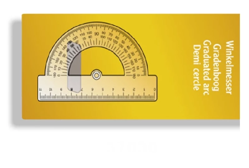 Winkelmesser Geometrie Schule 11cm