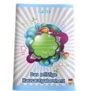 Hausaufgabenheft "Das Pfiffige" mit Umschlag