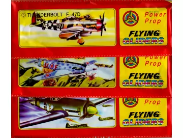 12er-Set mit tollen Fliegern aus Polystyrol