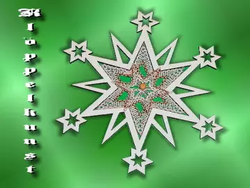 Klöppelbrief für Stern