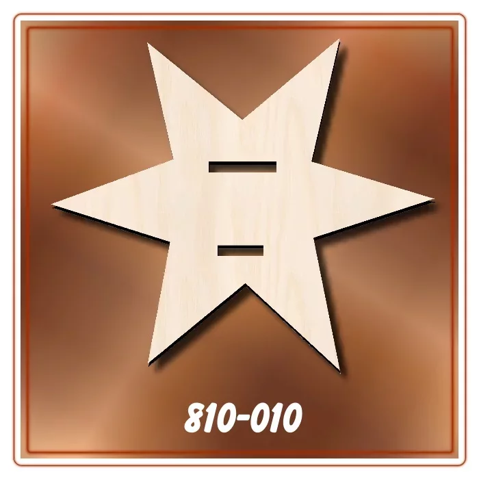 Bodenplatte Stern für Aufsteller