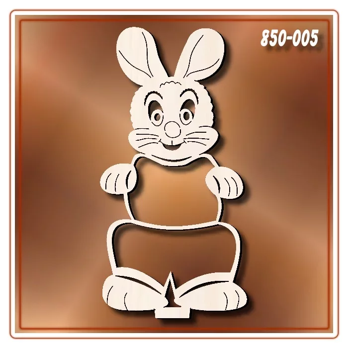 Klöppelrahmen Aufsteller Hasenmann