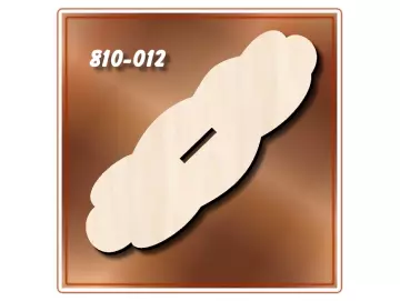 Bodenplatte für Klöppelfigur-Aufsteller