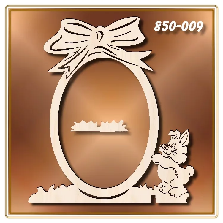 Klöppelrahmen Aufsteller Schleifenei mit Hase