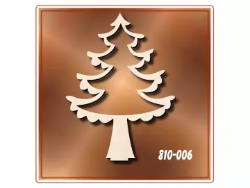 Klöppelrahmen Aufsteller Weihnachtsbaum