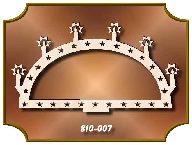 Klöppelrahmen Aufsteller Mini-Schwibbogen