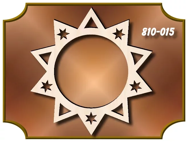 Klöppelrahmen Baumbehang Stern