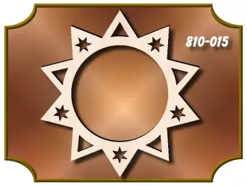 Klöppelrahmen Baumbehang Stern