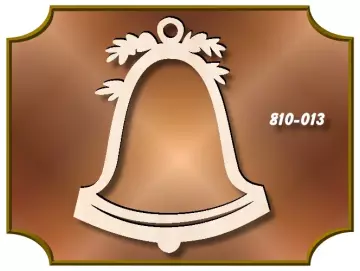 Klöppelrahmen Baumbehang Glocke