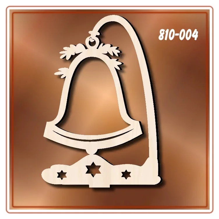 Klöppelrahmen Aufsteller Glocke