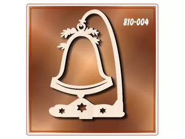 Klöppelrahmen Aufsteller Glocke