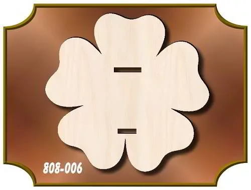 Sockel Kleeblatt für Zwergen-Serie