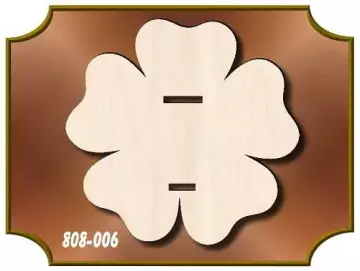 Sockel Kleeblatt für Zwergen-Serie