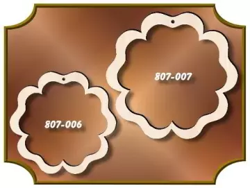 Klöppelrahmen Blütenrahmen diverse Größen