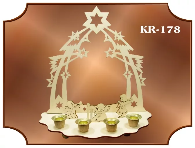 Klöppelrahmen -Set Sternenbogen