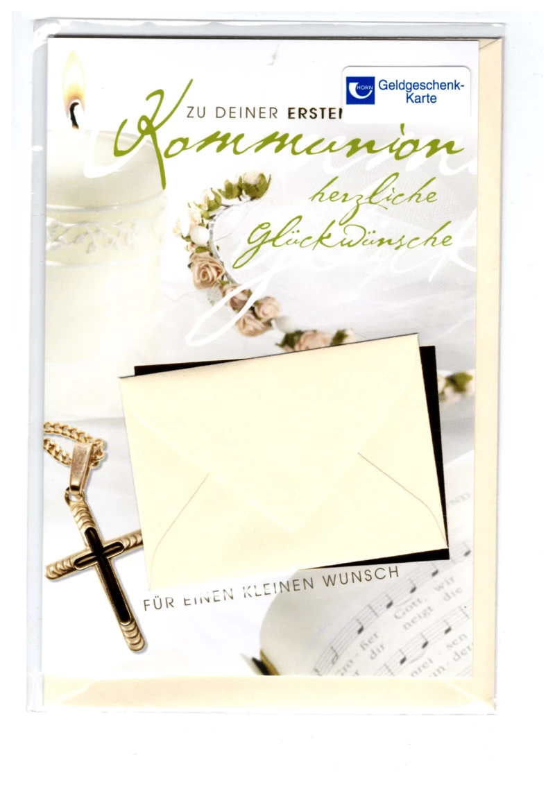 Kommunion Glückwunschkarte