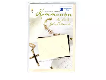 Kommunion Glückwunschkarte