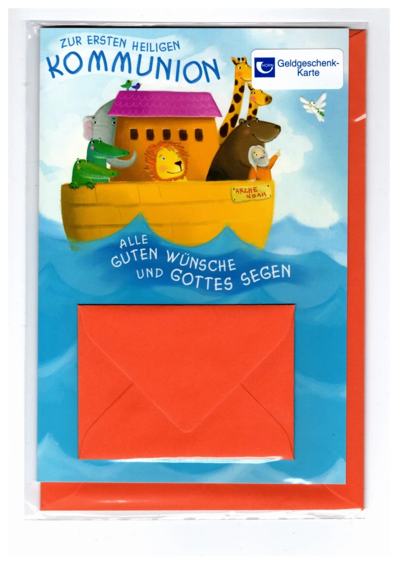 Kommunion Glückwunschkarte