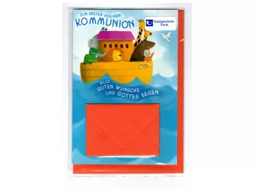 Kommunion Glückwunschkarte