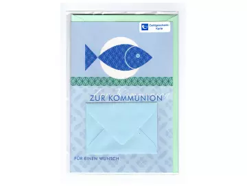 Kommunion Glückwunschkarte