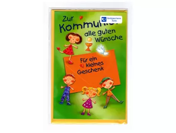 Kommunion Glückwunschkarte