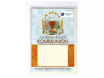 Kommunion Glückwunschkarte