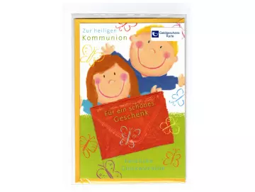 Kommunion Glückwunschkarte