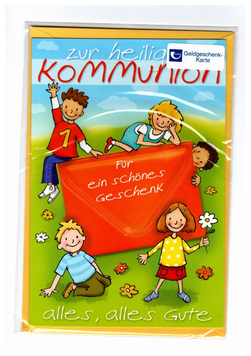 Kommunion Glückwunschkarte