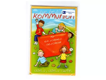 Kommunion Glückwunschkarte