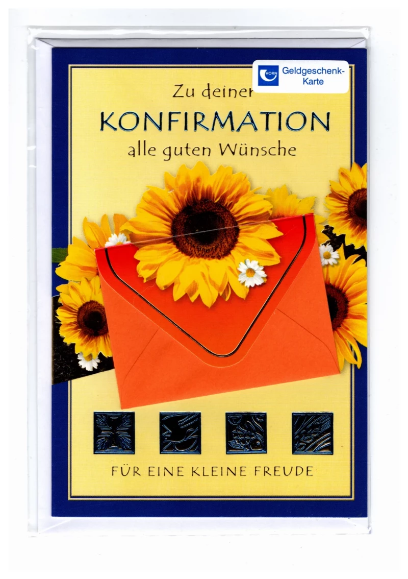 Konfirmation Glückwunschkarte