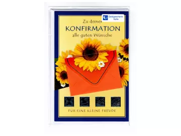 Konfirmation Glückwunschkarte