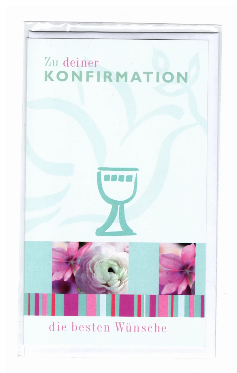Konfirmation Glückwunschkarte